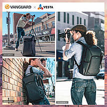 Рюкзак Vanguard Vesta Aspire 41 Gray, 14 л | Для фото- відеокамери, для дрона, спортивної оптики і повсякденного використання, фото 6