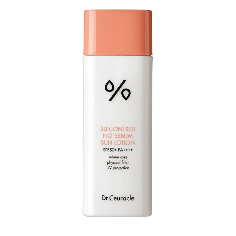 Себорегулюючий сонцезахисний лосьйон Dr.Ceuracle No Sebum Sun Lotion SPF 50+ 50 мл