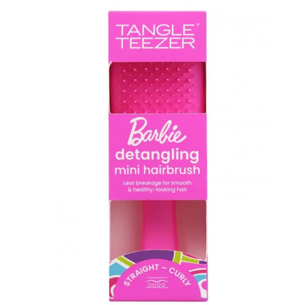 Щитка для волосся Tangle Teezer The Wet Detangler&Barbie Mini Dopamine Pink, фото 1