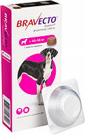 Бравекто таблетка от блох и клещей для собак весом от 40 до 56 кг, 1400 мг