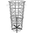 Стійка обертова MONO-60, чорна. Торгова металева стійка для демонстрації окулярів в магазин, фото 2