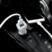 Автомобильное зарядное устройство Hoco Z23 grand style dual-port car charger with Micro 2USB