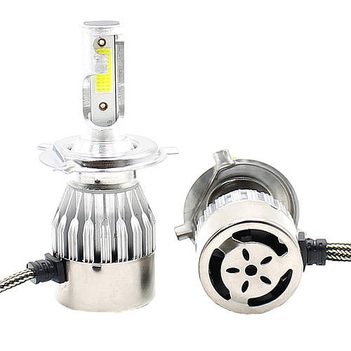 Автомобильные LED лампы с цоколь H4 Комплект светодиодных ламп для авто ...