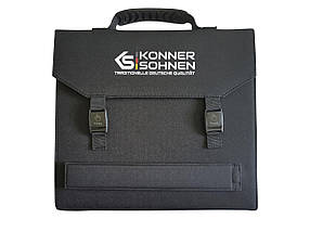 Портативная солнечная панель 60 Вт из монокристаллического кремния Konner&Sohnen KS SP60W-3 USB QC 3.0, фото 6