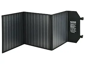 Портативная солнечная панель 60 Вт из монокристаллического кремния Konner&Sohnen KS SP60W-3 USB QC 3.0, фото 4