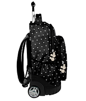 Рюкзак портфель шкільний на колесах з ручкою Paso Мінні Маус комплект 3в1, фото 2