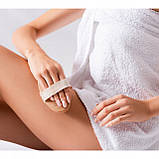 Щітка для сухого масажу тіла 4FIZJO з натуральним ворсом 4FJ0349 W_1878, фото 3