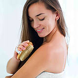 Щітка для сухого масажу тіла 4FIZJO з натуральним ворсом 4FJ0349 W_1878, фото 5
