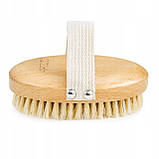 Щітка для сухого масажу тіла 4FIZJO з натуральним ворсом 4FJ0349 W_1878, фото 7