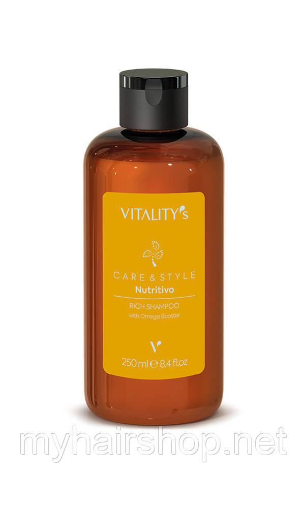 Шампунь для сухого волосся Vitality`s Care&Style Rich Shampoo 250 мл