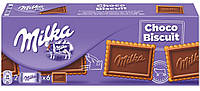 Печенье Milka Choco Biscuit с молочным шоколадом, 150 г