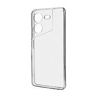 Силиконовый чехол для Tecno Pova 5 Camera cover Прозрачный