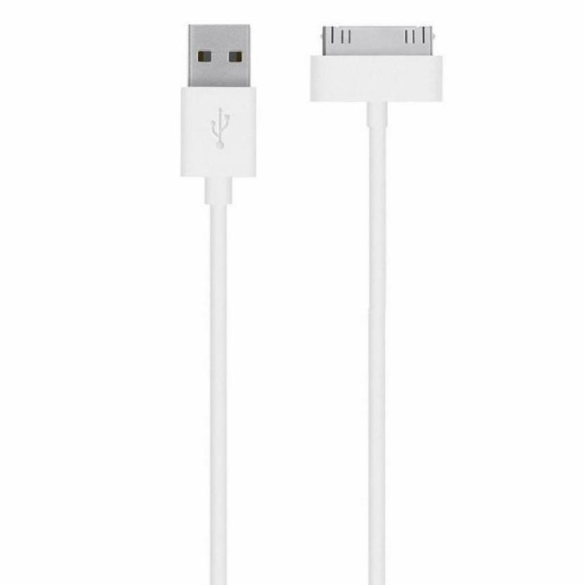 Кабель Griffin для iPhone 4/iPhone 4s 30 pin 1M White, фото 1