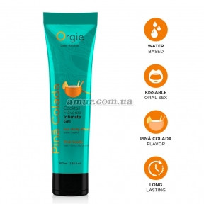 Оральний лубрикант Orgie Pina Colada, 100 мл, піна коладу