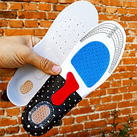 Спортивні устілки для взуття підошва з амортизацією дихаюча подушка 36-40 розмір