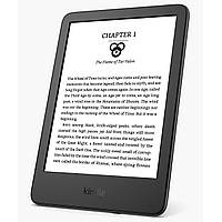 Электронная книга Amazon Kindle 11th Gen. 2022 16Gb Black, Amazon Kindle 16Gb дисплей 6 дюймов с подсветкой