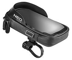 Neo Tools Сумка велосипедна з тримачем для смартфона до 6", водонепроникна, чорний