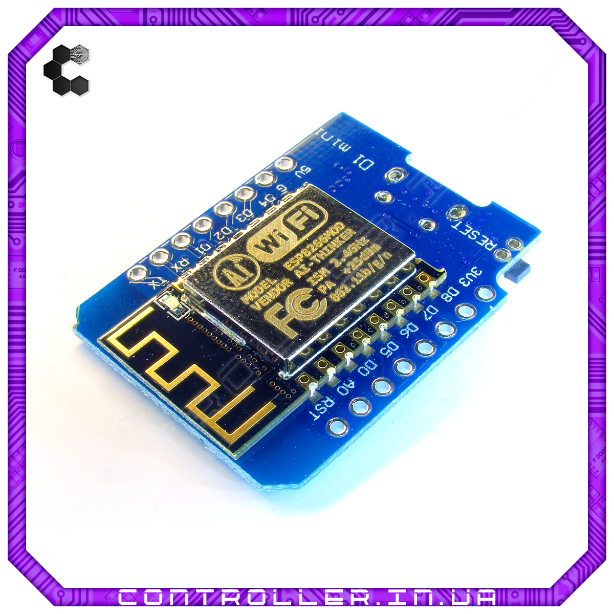 Плата WeMos D1 mini ESP8266MOD Type-C