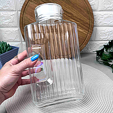 Скляний глек для соку Luminarc Quadro 2л з кришкою, фото 4