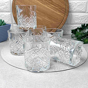 Набір широких склянок для віскі 6 шт 335 мл, фото 3