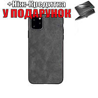 Чохол X Level для iPhone 11 Pro Max зі штучної шкіри з силіконовим краєм iPhone11 Pro Max Сірий