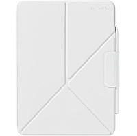 Чехол книжка Pitaka MagEZ Case Folio 2 со складной крышкой для iPad Pro 12.9 5th Gen 2021 M1 | 2022 M2 White