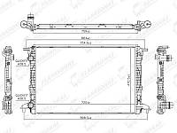 Радіатор охолодження AUDI A4 (B9) 2015 - 2019 80A121251D 80A121251C