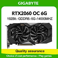 Видеокарта Gygabyte PCI-Ex GeForce RTX 2060 OC 6GB GDDR6 192bit