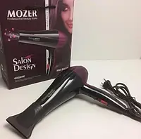Профессиональный фен для сушки и укладки волос Mozer MZ-5929, 4000W, GT1, хорошего качества, Мелкая бытовая