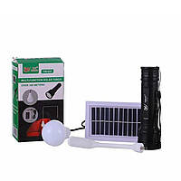 Ліхтарик ручний Bailong BL YW-037 + bulb + solar W_1982