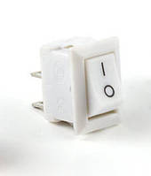 KCD11 кнопка живлення 2Pin 3A 250V біла