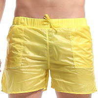 Стильные мужские шорты Desmiit Wave Yellow 324 L Желтый