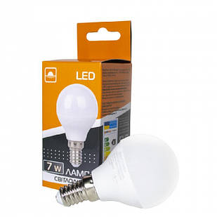 Лампа світлодіодна ЕВРОСВЕТ 7Вт 4200К P-7-4200-14 Е14