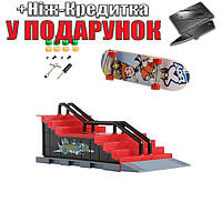 Мини трамплин с Фингербордом Tech Deck F Красный