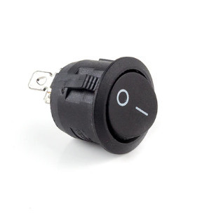 KCD1 Кнопка живлення 10A/250V Black-2D2Pin