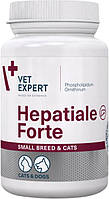 VetExpert Hepatiale Forte Small Breed Dog & Cat харчова добавка для підтримання функцій печінки 40 капс.