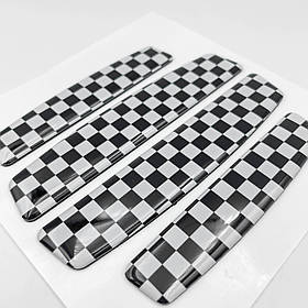 Захист края дверей, наклейки Універсальні 4 шт