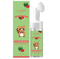 Пенка мусс для умывания SERSANLOVE Watermelon Amino Acid Cleanser Mousse с экстрактом арбуза, 150 мл