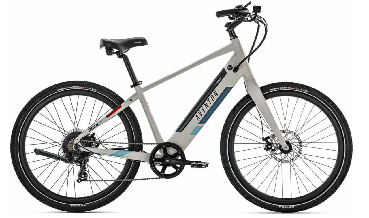 Велосипед 27.5" Aventon Pace 350 рама -  L 2023 Cloud Gray