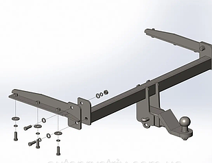 Фаркоп FORD ESCAPE 3 USA (2019-...)