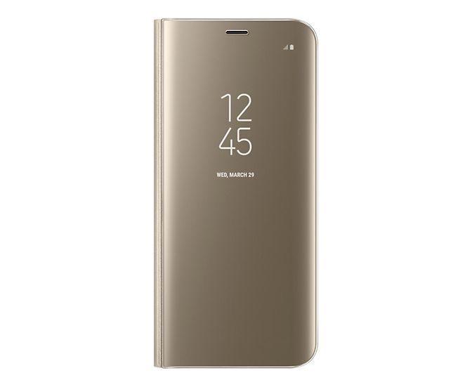 Оригінальний чохол Samsung Clear View Standing Cover Gold для Galaxy S8 SM-G950, фото 1