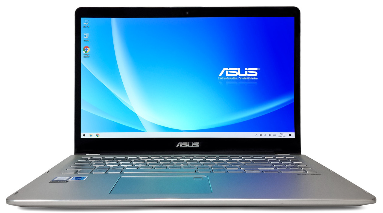 Ноутбук Asus Q505UA: Core i5-8250U / RAM 12 ГБ / Intel UHD / SSD 256 ГБ / 15.6" Full HD, Multitouch