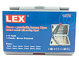 Набір інструментів MAX 108 шт. (MXSS108M) + Набір ключів ріжково-накидних з тріскачкою LEX 12 шт. (LEX1219), фото 9