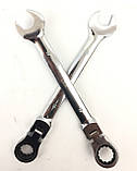Набор инструментов 46 шт. торцевые ключи Kraft&Dele KD10525 + Набор ключей рожково-накидных с трещоткой LEX 12 шт.(LEX1219), фото 7