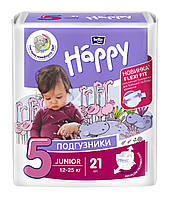 Подгузники детские Bella Baby Happy Junior 5 12-25 кг 21 шт