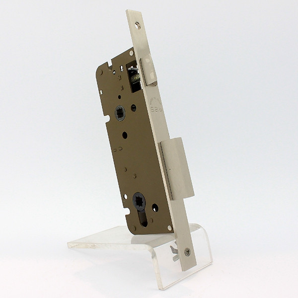 Замок для міжкімнатних дверей S. A. B. 1816/85 Е40 ONS нікель матовий (Італія), фото 1