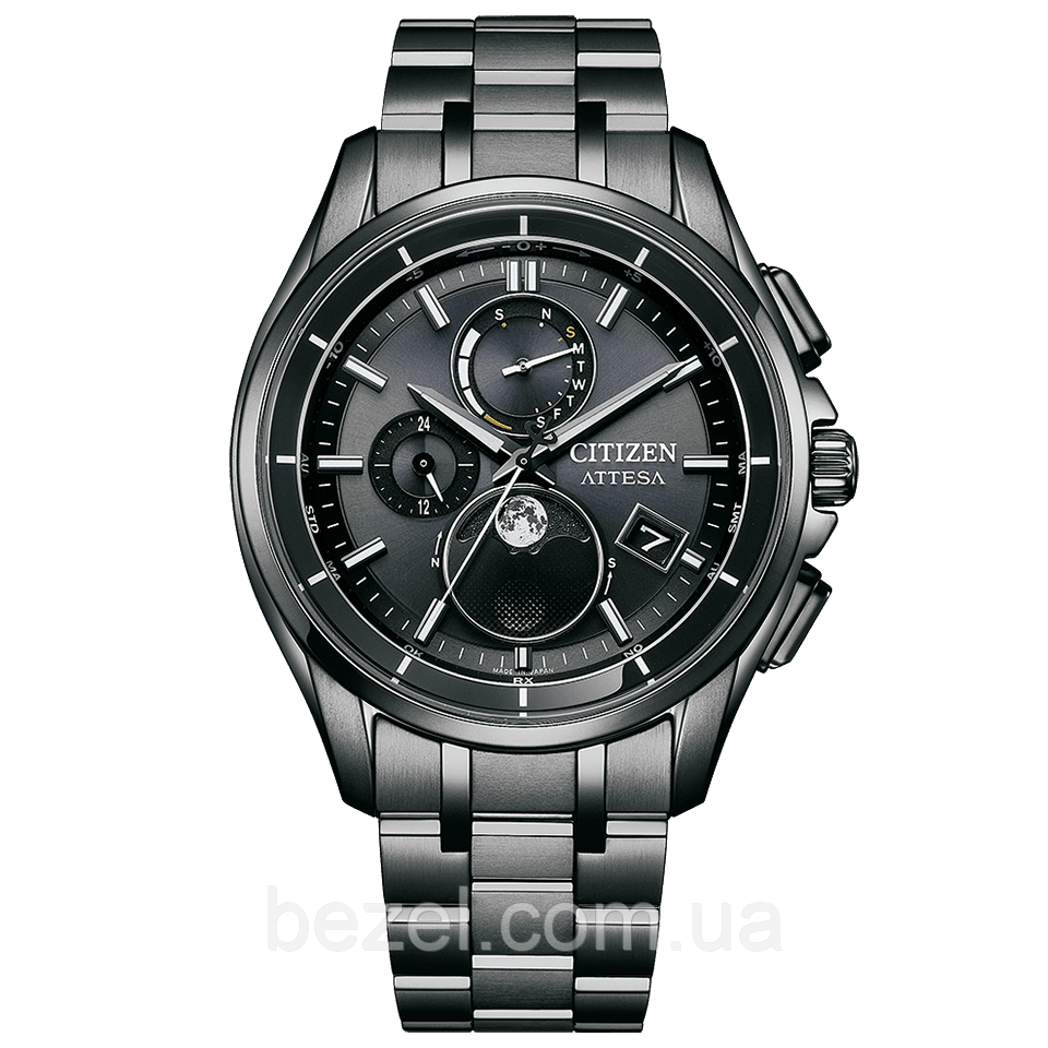 Чоловічий годинник Citizen ATTESA BY1006-62E Luna Program Eco-Drive Radio Wave