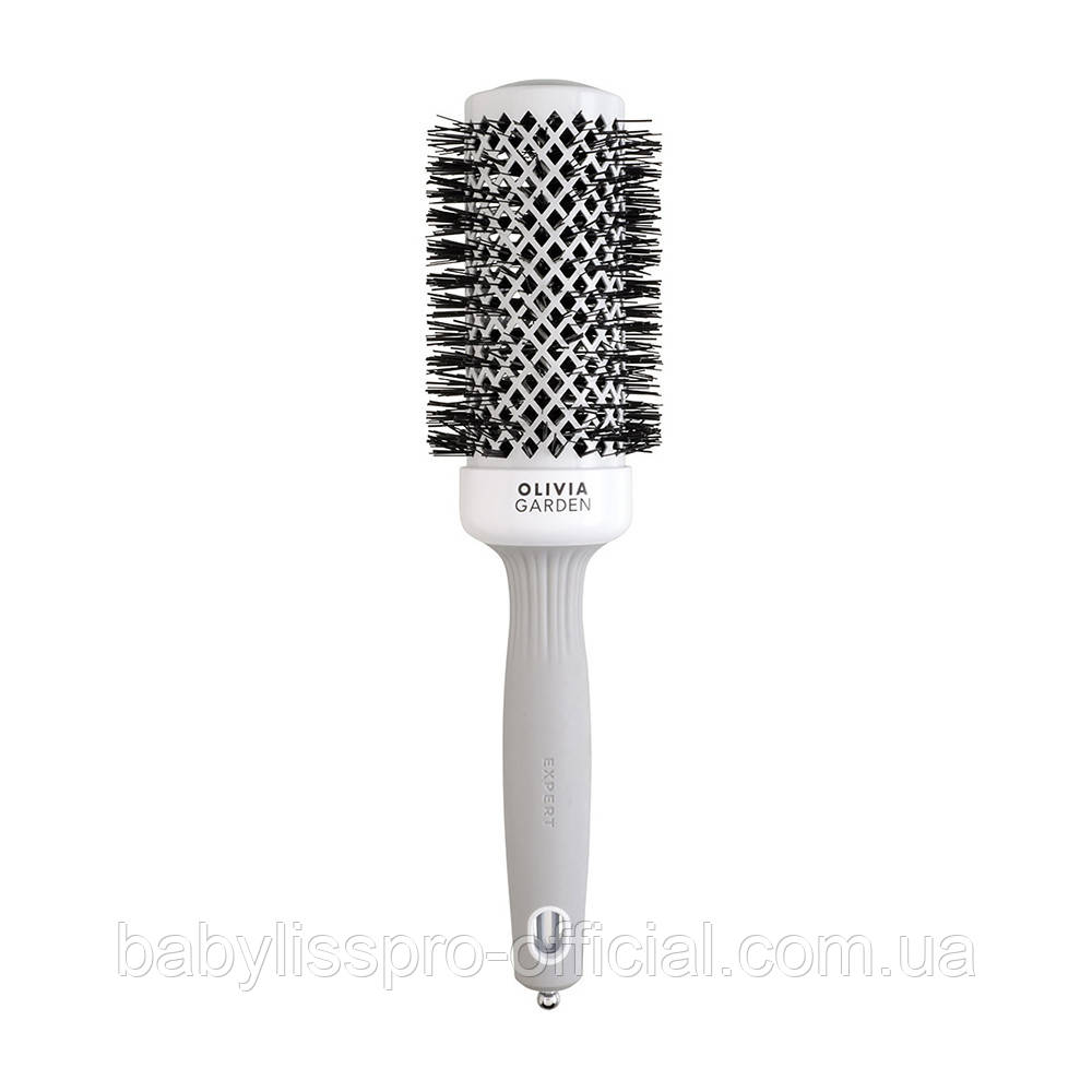 Брашинг Olivia Garden Expert Blowout Shine White&Grey 45 мм OGID2005