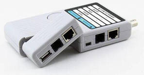 Тестер кабельний мережевий LAN RJ11 RJ45 USB BNC NF-3368