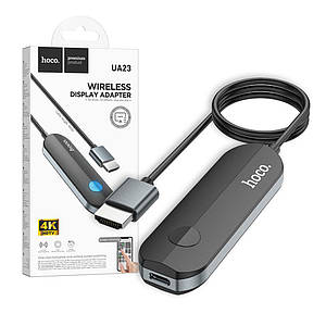 HDMI адаптер Hoco UA23 Flowing wireless display adapter (iP version)